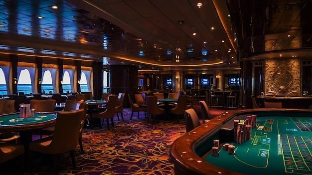 Dealer live casino membuka kartu untuk pemain melalui streaming live